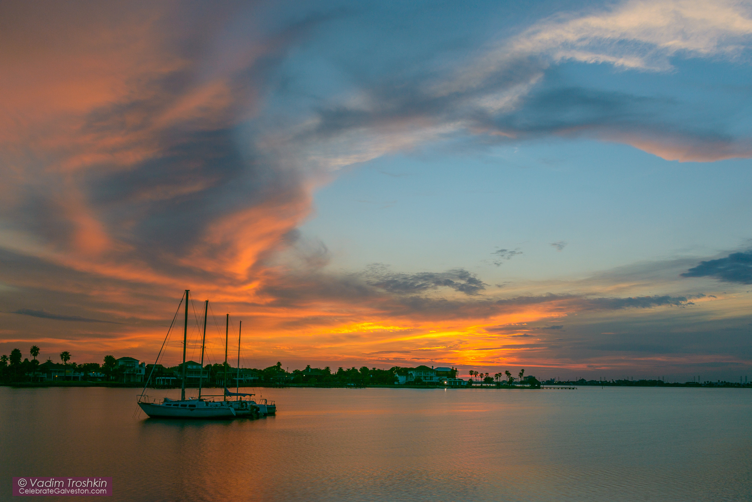 August 25, 2015 #Galveston #Sunset 