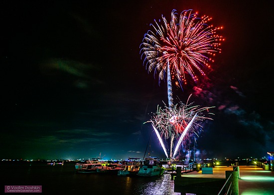July 14, 2018. Fireworks